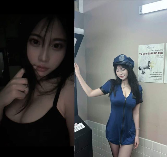 Poster of Clip xxx sinh viên thích cosplay
