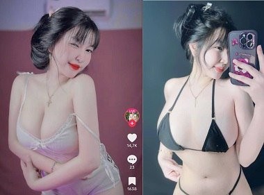 Poster of Thiên Ý chuyển sang khoe hàng sau khi kết thúc một video blog