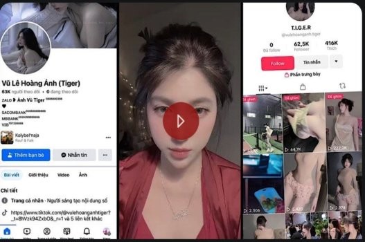 Poster of Video sex Vũ Lê Hoàng Ánh tiktoker mới nổi