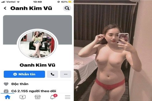 Poster of Vũ Kim Oanh ân ái cùng chàng trai xuất tinh vào trong